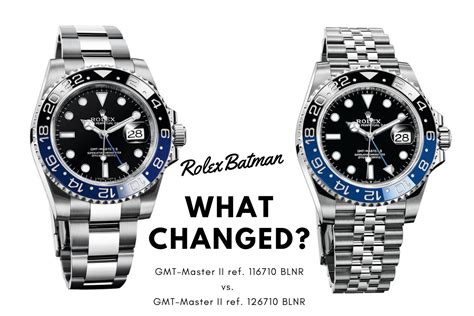 rolex batman new vs old|new rolex batman for sale.